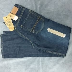 NWT  Men's  Red Camel original straight dark jeans 34x34